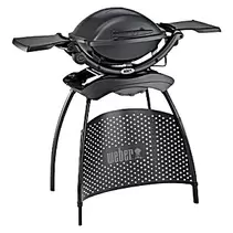 Aanbieding van Weber Q 1400 Stand Elektrische barbecue (Grilloppervlak (B x D): 43 x 32 cm) voor 309€ bij Bauhaus