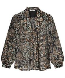 Aanbieding van Summum blouse all-overprint voor 59,98€ bij Be One