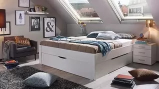 Aanbieding van Opbergbed Butiken met 3 laden voor 399€ bij Beter Bed