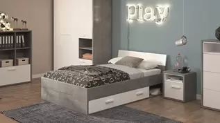 Aanbieding van Opbergbed Mipiace met laden
 
  
  Online only voor 249€ bij Beter Bed