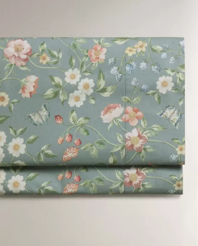 Aanbieding van BOVENLAKEN MET BLOEMENPRINT voor 22,99€ bij Zara Home