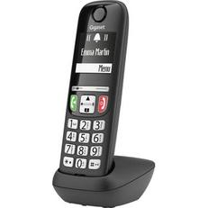 Aanbieding van Gigaset A735 draadloze DECT telefoon geschikt voor senioren - verlichte en grote toetsen - zwart voor 39,99€ bij Blokker