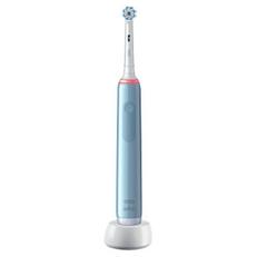 Aanbieding van Oral-B elektrische tandenborstel Pro 3 3000 Sensi blauw - incl. 2 opzetborstels voor 59,99€ bij Blokker
