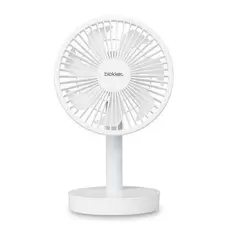 Aanbieding van Blokker oplaadbare ventilator BL-30020 - 15cm diameter - ultra stil - wit voor 16,99€ bij Blokker