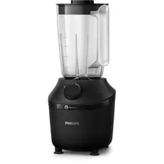 Aanbieding van Philips HR2041/41 blender Series 3000 zwart 1,0L 450W voor 29,99€ bij Blokker