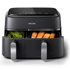 Aanbieding van Philips NA351/00 Airfryer Dual Basket XXL voor 179€ bij Blokker