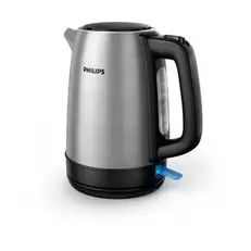 Aanbieding van Philips waterkoker Daily Collection HD9350/90 - RVS - 1,7 liter voor 32,99€ bij Blokker