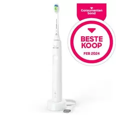 Aanbieding van Philips Sonicare elektrische tandenborstel series 4100 HX3681/33 - 2 poetsstanden voor 49,99€ bij Blokker