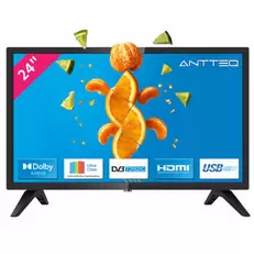 Aanbieding van ANTTEQ AB24F1D - 24inch HD-ready standaard TV voor 105,99€ bij Blokker