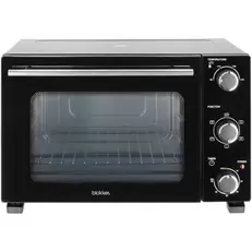 Aanbieding van Blokker BL-94005 oven zwart 28L 1.500W voor 89,99€ bij Blokker