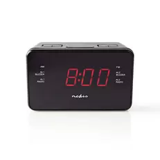 Aanbieding van Nedis Digitale Wekkerradio - CLAR002BK voor 22,99€ bij Blokker