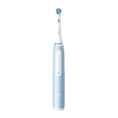 Aanbieding van Oral-B elektrische tandenborstel iO3 ice blue - 3 poetsstanden voor 79,99€ bij Blokker