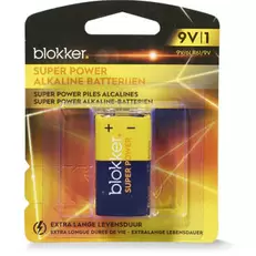 Aanbieding van Blokker Alkaline Batterij - 9V voor 1,99€ bij Blokker