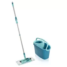 Aanbieding van Leifheit Clean Twist M vloerwisser Ergo - dweil set compleet - 33 cm voor 62,99€ bij Blokker