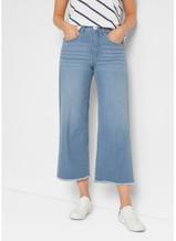 Aanbieding van Comfort stretch 7/8 jeans, wide fit voor 19,99€ bij bonprix