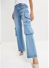 Aanbieding van Cargo jeans van puur katoen voor 27,99€ bij bonprix