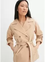 Aanbieding van Korte trenchcoat voor 62,99€ bij bonprix