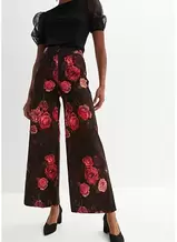 Aanbieding van Wijde broek met high waist voor 39,99€ bij bonprix