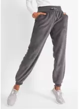 Aanbieding van Fleece joggingbroek met boorden voor 27,99€ bij bonprix