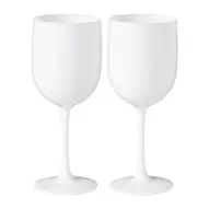 Aanbieding van Kunststof wijnglas - set van 2 voor 1,5€ bij Xenos