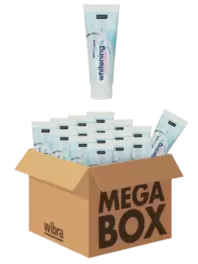 Aanbieding van Sence Whitening tandpasta megabox 24 tubes voor 17,99€ bij Wibra