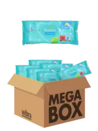 Aanbieding van Pampers Fresh doekjes megabox 624 stuks voor 13,99€ bij Wibra