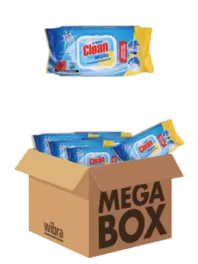 Aanbieding van Vochtige doekjes megabox 1320 doekjes voor 19,99€ bij Wibra