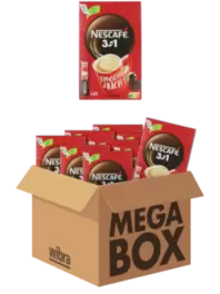 Aanbieding van Nescafé oploskoffie megabox 80 zakjes voor 13,99€ bij Wibra