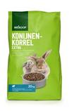 Aanbieding van Welkoop Konijnenkorrel Extra - 20 kg voor 21,5€ bij Welkoop