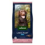 Aanbieding van Welkoop Select Adult Krokante brokken - Hondenvoer - Lam - Rijst - 12 kg voor 44,95€ bij Welkoop