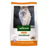 Aanbieding van Welkoop Adult Sterilised - Kattenvoer - Gevogelte - 4 kg voor 16,95€ bij Welkoop