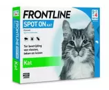 Aanbieding van Frontline Spot On Kat  - Vlooien & Tekenmiddel - 0,004 L voor 19,16€ bij Welkoop