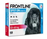 Aanbieding van Frontline Spot On - Pipet - Anti vlooien en teken Hond - 40-60 kg - 4 stuks voor 27,16€ bij Welkoop