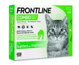 Aanbieding van Frontline Combo Kat  - Vlooien & Tekenmiddel - 0,003 L voor 19,16€ bij Welkoop