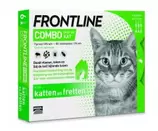 Aanbieding van Frontline Combo kat - Vlooien & Tekenmiddel  - 0,006 L voor 28,76€ bij Welkoop