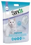 Aanbieding van Sanicat Diamonds - Kattenbakvulling - Grof - 7,5 L voor 13,56€ bij Welkoop