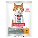 Aanbieding van Hill's Science Plan Adult Sterilised Cat - Kattenvoer - Kip - 300 gram voor 2€ bij Welkoop