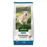 Aanbieding van Welkoop Krokante brokken Senior - Hondenvoer - 15 kg voor 39,95€ bij Welkoop