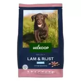 Aanbieding van Welkoop Select Puppy Krokante brokken - Hondenvoer - Lam - Rijst - 3 kg voor 15,95€ bij Welkoop