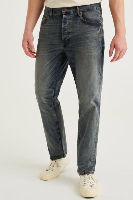 Aanbieding van Relaxed fit jeans met medium stretch voor 30€ bij We Fashion