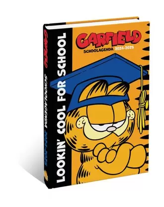 Aanbieding van Garfield Schoolagenda - 2024-2025 voor 15,99€ bij Bruna