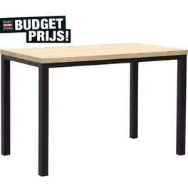 Aanbieding van Bartafel Detroit 140x80cm voor 349€ bij Budget Home Store