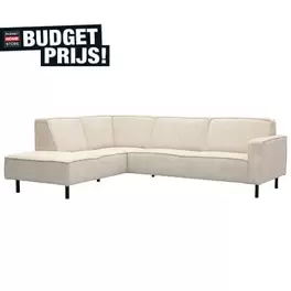 Aanbieding van Bank Yaro hoekziteiland links + 2,5-zits voor 999€ bij Budget Home Store