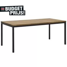 Aanbieding van Eettafel Casita 160 cm voor 299€ bij Budget Home Store