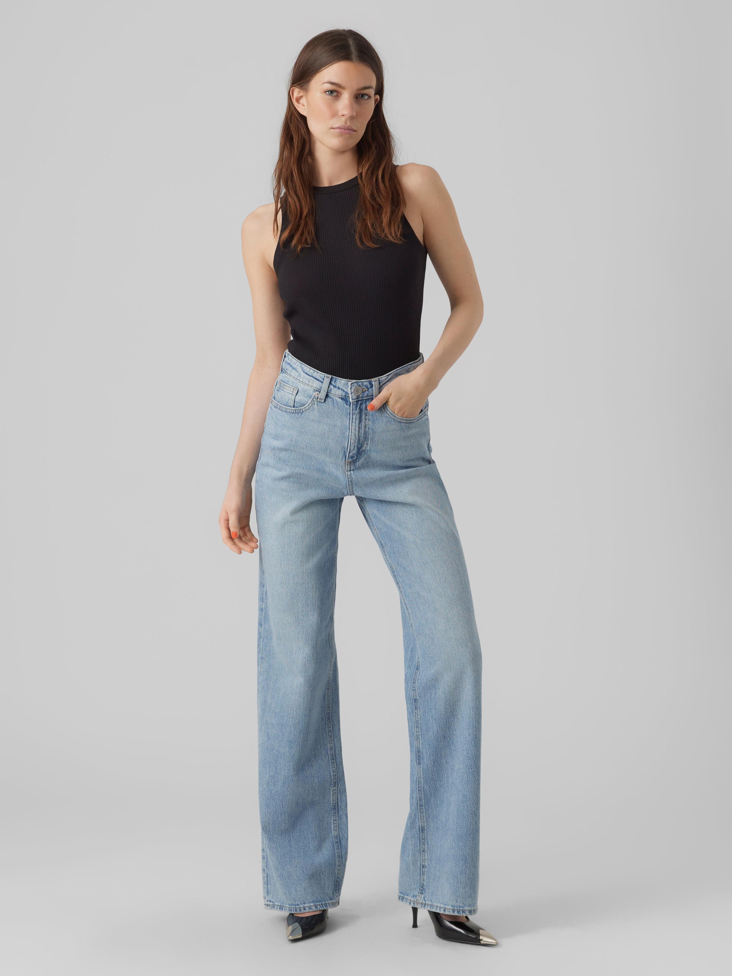 Aanbieding van VMTESSA Wide Fit Jeans voor 49,99€ bij Vero Moda
