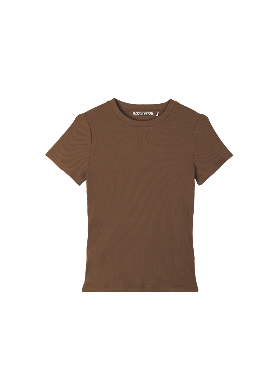 Aanbieding van Basic rib t-shirt voor 59,95€ bij Vanilia