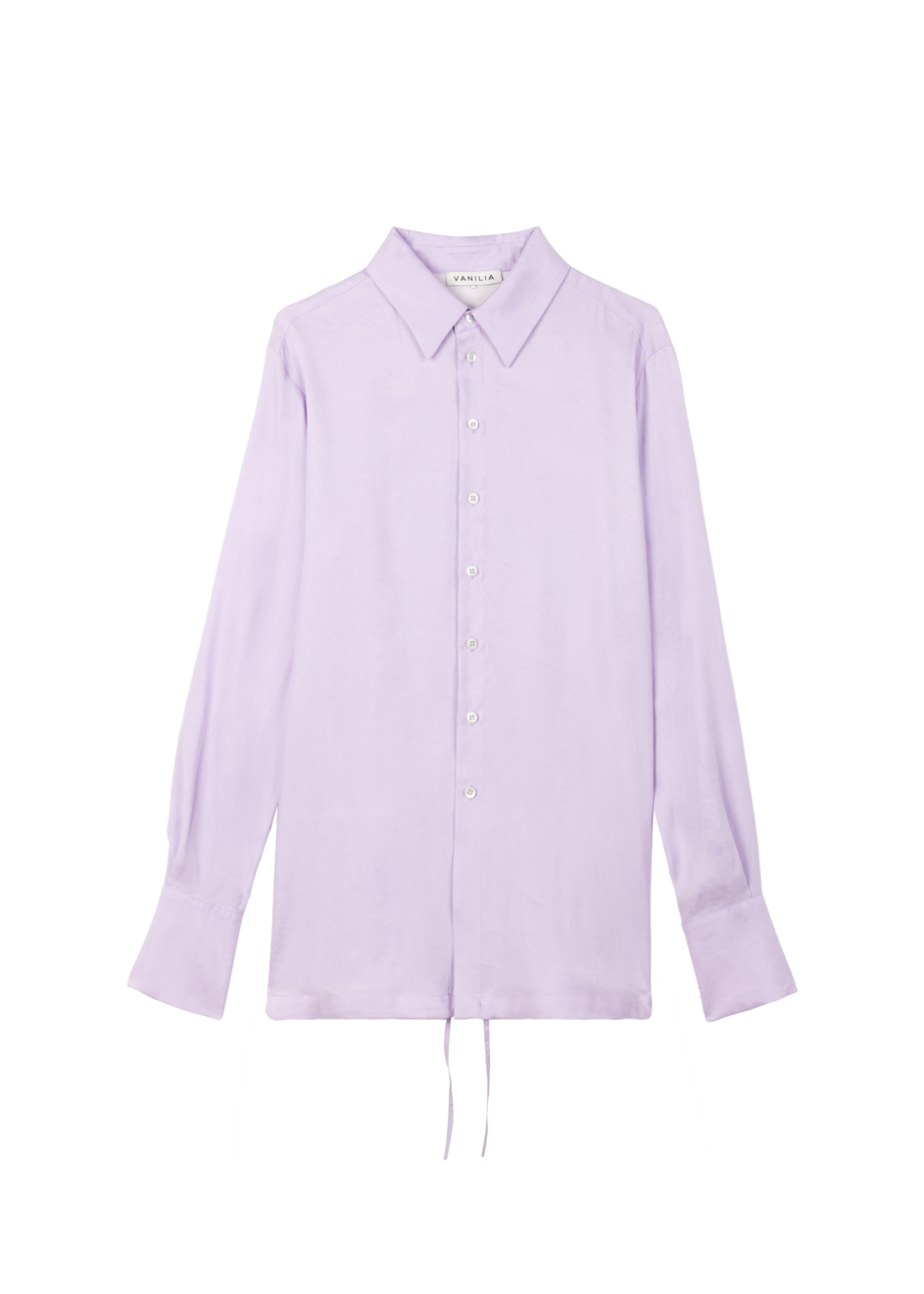 Aanbieding van Wrap tie lyocell blouse voor 154,95€ bij Vanilia