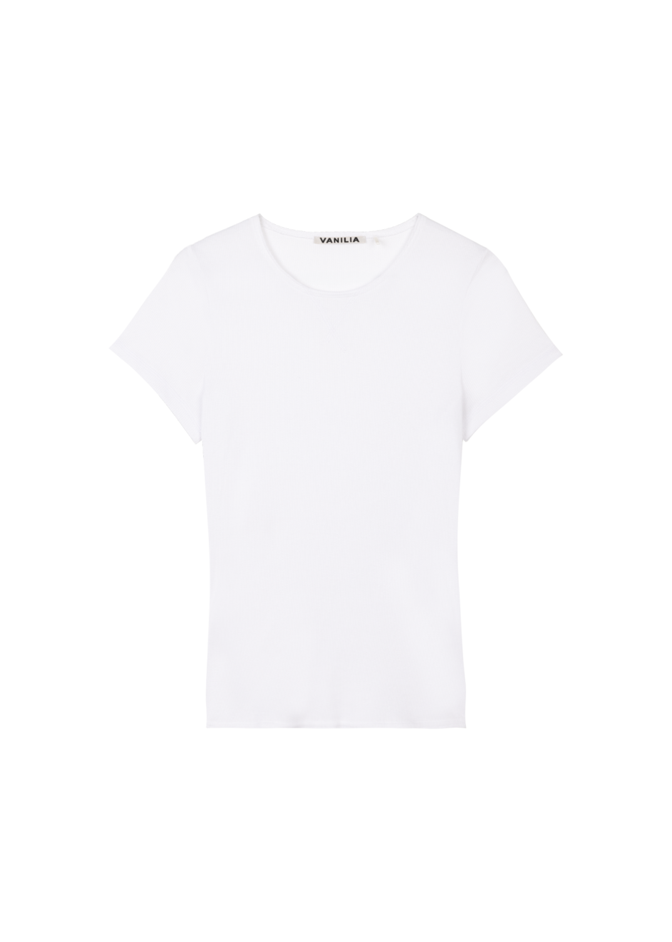 Aanbieding van Rib jersey slim T-shirt voor 59,95€ bij Vanilia