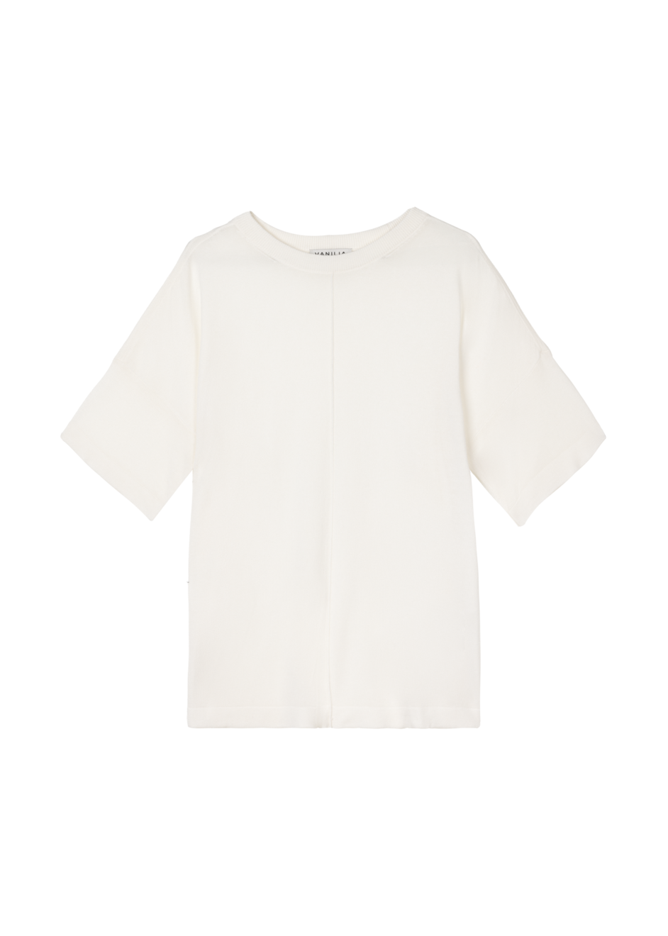 Aanbieding van Sheer knit T-shirt voor 99,95€ bij Vanilia