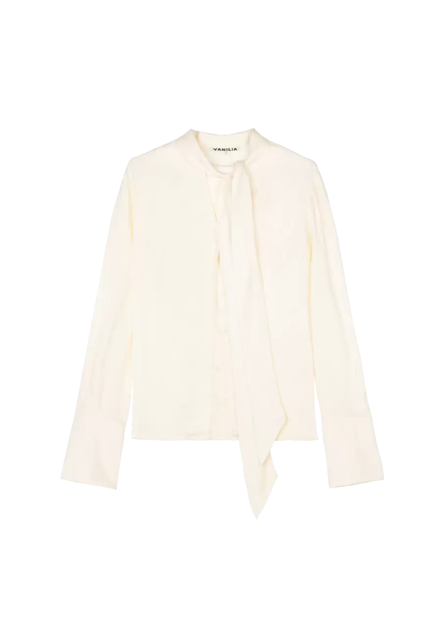 Aanbieding van Scarf lyocell blouse voor 159,95€ bij Vanilia